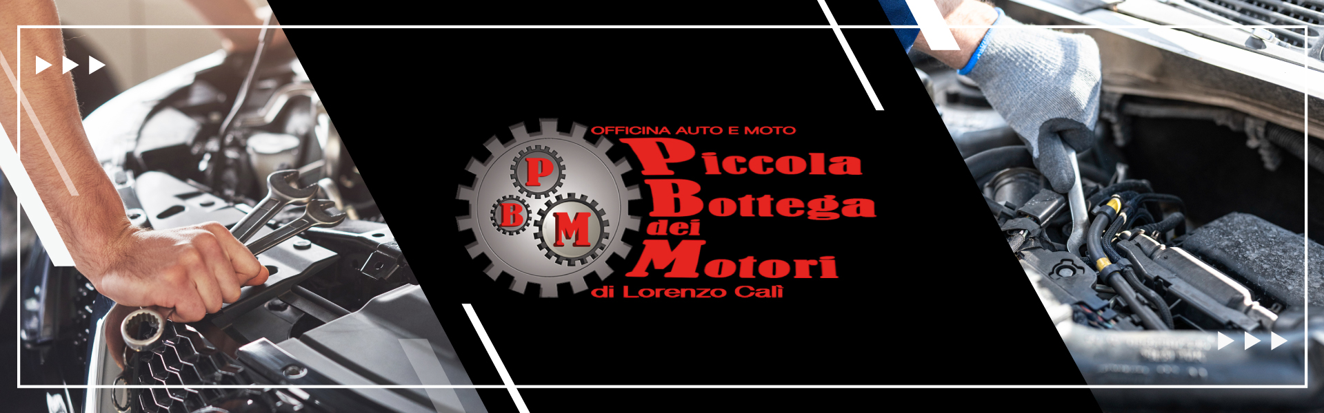 Insegna Officina Auto Genova